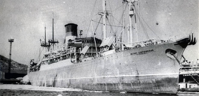 Skibet Felix Dzerzjinskij ca. 1943-1945