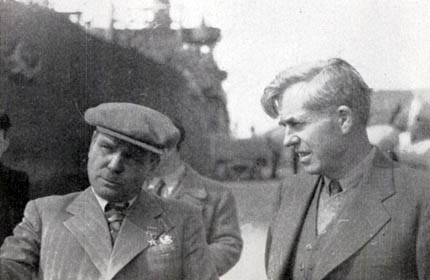 Ivan Nikishov sammen med Henry Wallace, 1944